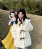 舒芳蝶（shufangdie）羽絨棉服女2025冬季新款棉襖外套韓版設計感寬松小眾學(xué)院風(fēng)棉衣女 白色 M 曬單實(shí)拍圖