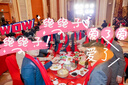 雷寶麗中國(guó)紅圍巾定制logo印字刺繡公司年會(huì)活動(dòng)同學(xué)聚會(huì)大紅色圍巾訂做 黑標(biāo)A款 曬單實(shí)拍圖