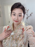枝己秀禾服新娘婚紗2025新款新中式結婚禮服古裝嫁衣敬酒服婚服 HF041 L 曬單實拍圖