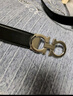 菲拉格慕（Ferragamo）男士雙面GANCINI可調(diào)式腰帶 0686671_C _90（禮物送男友） 曬單實(shí)拍圖