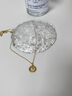 中國黃金（CHINA GOLD）黃金項鏈女心動(dòng)捕夢(mèng)網(wǎng)足金吊墜送老老婆生日禮物中秋節禮物送女友 心動(dòng)捕夢(mèng)網(wǎng)吊墜【贈S925銀鏈】約1.3g 曬單實(shí)拍圖