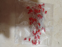 DZQJ 3MM/5MM發(fā)光二極管包 LED燈珠 元件包 紅綠橙黃藍(lán)色白色霧狀袋裝/盒裝 3mmLED燈 10種盒裝（共200只） 曬單實(shí)拍圖