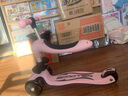 scooter兒童滑板車(chē)1-3-6歲8三合一四合一可坐可站可推寶寶嬰幼兒男女孩防側翻滑滑溜溜車(chē) 粉色二合一 曬單實(shí)拍圖