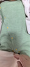 忻悅晴嬰兒衣服德絨偏開(kāi)連體衣秋冬男女寶寶保暖衣雙面磨毛無(wú)骨打底睡衣 綠色 80cm 建議9-1.5歲  18-22斤 曬單實(shí)拍圖