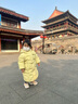 女童中長款防寒服2024兒童連帽外套寶寶冬裝加厚中大童保暖上衣 糖果綠 140 曬單實拍圖