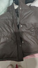 皮爾卡丹（pierre cardin）新短款免洗pu皮羽絨棉衣女精品冬季加厚面包服小個(gè)子棉襖外套潮 咖啡 立短 S 建議80-110斤 曬單實(shí)拍圖