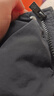 初語粉色立領羽絨服外套女冬季防寒服90白鴨絨連帽面包服 黑色 L 曬單實拍圖