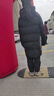 波司登（BOSIDENG）秋冬羽絨褲男女兒童5A抗菌寬松休閑保暖長褲 【店長推薦】黑色8056 130 /56 體重約44-52斤 曬單實(shí)拍圖