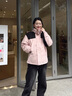 西域駱駝（VANCAMEL）沖鋒衣女男三合一連帽外套秋冬抓絨夾克防風(fēng)保暖加厚滑雪服登山服 KY23658嫩粉-女【三合一可拆內膽】 L 曬單實(shí)拍圖