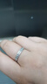 中國黃金（CHINA GOLD）招財(cái)聚財(cái)錢幣戒指女足銀偏財(cái)轉(zhuǎn)運(yùn)指環(huán)高級(jí)感七夕生日送女朋友禮物 【京速達(dá)】銀白-錢幣戒指 曬單實(shí)拍圖