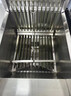 hotkitch立式炸爐商用電熱大容量大型油炸機帶濾油全自動升降電炸鍋電腦版單缸電炸鍋炸雞漢堡店油炸機 電腦版-立式單缸雙篩電炸爐（220v/9kw） 曬單實拍圖