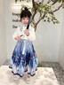 迪士尼女童套裝2025新款春秋艾莎公主馬面裙中小童女寶寶公主裙時(shí)尚百搭 藍色長(cháng)袖套裝 120 cm 曬單實(shí)拍圖