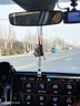 龍百達汽車(chē)招財貓掛件飾品車(chē)載平安后視鏡吊墜吉祥物裝飾車(chē)內男女禮品 招財貓坐立【菩提蓮花款】 曬單實(shí)拍圖