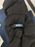 鴨鴨（YAYA）王一博同款羽絨服男女同款2024冬季新品中長(zhǎng)款連帽加厚情侶外套DY 黑色 XL /180 曬單實(shí)拍圖