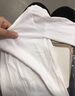 艾舞戈兒童舞蹈服秋冬季打底衣練功服女童緊身隱形肉色跳舞演出打底衫 【高彈上衣-春秋】白色 M 碼（身高95-115cm） 曬單實(shí)拍圖
