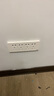 西蒙（SIMON） 118型開關插座面板一位多功能組合裝墻壁電源暗裝52S系列雅白色 十二孔插座（20孔） 曬單實拍圖