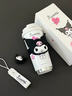 Hello Kitty保溫杯高顏值禮物女生大容量運動(dòng)水杯子316內膽學(xué)生咖啡杯吸管杯K-庫洛米520ml（教師節禮盒裝） 曬單實(shí)拍圖