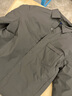 諾帝卡（NAUTICA）【單件直降】秋冬新款防輕潑水襯衫領(lǐng)內(nèi)充80鴨絨羽絨服JE4452 深碳灰01C M 曬單實拍圖