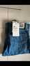 Levi's李維斯WELLTHREAD系列女士BAGGY直筒美式休閑藍色牛仔褲 中藍色 27 (28) 曬單實(shí)拍圖
