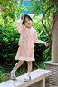 G.DUCKKIDS童裝女童套裝春秋季2023新款兒童毛衣小香風(fēng)兩件套小女孩衣服洋氣 粉色 90 適合身高80-90年齡1歲半-2歲左 曬單實(shí)拍圖