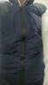 凱普蒂秋冬季新款立領(lǐng)男冬天棉馬甲背心男士休閑潮流坎肩外套男 藍色 2XL 【120-135斤】 曬單實(shí)拍圖