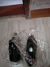 斷碼清倉品牌鞋短靴女秋冬新款馬丁靴單靴粗跟軟底加絨皮鞋中跟靴 黑色單里 37 (235mm) 曬單實(shí)拍圖