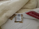 無(wú)印良品羊毛床墊遮蓋物軟墊家用臥室冬季羊羔絨毛毯?jiǎn)稳硕旒雍癖Ｅ瘔|被 升級加厚款-白色【進(jìn)口100%澳洲羊毛】 180*200cm【真羊毛更保暖】 曬單實(shí)拍圖