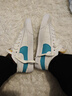 耐克女士板鞋BLAZER LOW '77運(yùn)動鞋DQ1470-107 白橙綠37.5 曬單實拍圖