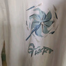 艾羅帝朗純棉長(zhǎng)袖T恤女春秋季學(xué)生寬松內(nèi)搭打底衫上衣圓領(lǐng)簡(jiǎn)約秋衣女士t恤 白色長(zhǎng)袖（風(fēng)車） L 建議105-120 曬單實(shí)拍圖