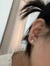 多想余純銀耳釘女耳環(huán)2025年新款耳飾女士輕奢高級感氣質(zhì)養(yǎng)耳洞耳骨釘 小方糖耳釘【一對】 曬單實拍圖