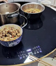 格朗琪高科技智能家用多功能圓形飯菜加熱板旋轉餐桌太太電陶爐電磁爐火鍋保溫板方形 暖菜板60 120CM90 輕奢黑|智能80cm自動(dòng)旋轉+火鍋款電陶爐 曬單實(shí)拍圖