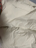 UR冬季新款女裝高智感氣質(zhì)可拆卸腰帶羽絨服UWG140071 米白 M 曬單實(shí)拍圖