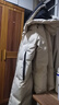 波司登（BOSIDENG）【反季】冬季羽絨服男女情侶款長款連帽新國標90絨運動時尚外套 【店長推薦】月牙灣米7A66 2XL 180/100A 體重約150-170斤 曬單實拍圖