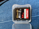 閃迪（SanDisk）sd卡128g存儲卡256g高速佳能相機內存卡4k富士?jì)Υ婵ㄋ髂衢W存 64G黑卡V60 280MB/s【6K超高清】 標配 曬單實(shí)拍圖