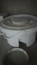 柏倫斯手提式洗筆桶圓形水粉水彩顏料塑料桶美術(shù)畫(huà)畫(huà)水桶油畫(huà)國畫(huà)丙烯顏料涮筆筒便攜可拆卸調色盤(pán)調色盒 曬單實(shí)拍圖