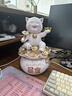 十號(hào)公館招財(cái)貓存錢罐擺件客廳玄關(guān)辦公室前臺(tái)店鋪收銀臺(tái)裝飾喬遷開業(yè)禮物 紅色 暴富 長(zhǎng)19寬18高31厘米 曬單實(shí)拍圖