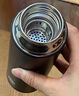 富光保溫杯智能顯溫男女泡茶杯316不銹鋼商務(wù)定制車(chē)載水杯禮品 曜石黑480ml【智能顯溫+禮盒】 曬單實(shí)拍圖