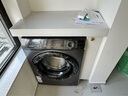 海爾（Haier）超薄滾筒洗衣機8公斤家用全自動(dòng)嵌入式一級能效節能小戶(hù)型變頻小型超洗衣機高溫蒸汽除菌 曬單實(shí)拍圖