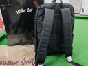 Walker Shop【品牌精選】男雙肩包休閑書包大容量防潑水旅行包商務(wù)電腦背包男 黑色 曬單實拍圖