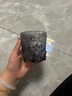 滿弓德國品質(zhì)玻璃水杯套裝家用喝水杯子待客茶杯感輕奢紅酒杯啤酒 300ml煙灰?guī)r石杯矮款(2個裝) 曬單實拍圖