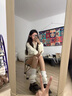 樂(lè )淇萊冬季打底褲堆堆襪女保暖褲女加絨加厚高腰直條外穿棉褲秋冬褲新款 白色 40cm加長(cháng)款 1雙 均碼 曬單實(shí)拍圖