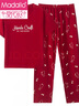 莫代爾新款睡衣女純棉短袖長(cháng)褲紅色春夏款本命年全棉家居服女士?jì)杉籽b 8074#紅色主圖款【 純棉不起球】 2XL (175) 曬單實(shí)拍圖