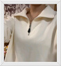梵希蔓杏色休閑百搭半拉鏈衛(wèi)衣女2025年春秋新款寬松插肩袖上衣 M5791 杏色 M 曬單實(shí)拍圖