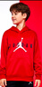 Jordan 耐克AJ童裝兒童衛(wèi)衣男女童25春季加絨上衣NIKE連帽衛(wèi)衣 曬單實拍圖