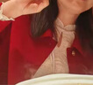 珂萊蒂爾冬季優(yōu)雅氣質(zhì)高級(jí)感修身純色長(zhǎng)袖連衣裙 本白色 M 曬單實(shí)拍圖