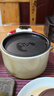 九土陶瓷壺承簡(jiǎn)約禪意小型干泡茶盤建水家用茶渣缸水洗功夫茶具配件 款式一B款 曬單實(shí)拍圖