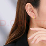 潮宏基足金5G黃金耳環(huán)女款計(jì)價(jià) 高光金 EEG30003143 一對(duì)款約2.1g 曬單實(shí)拍圖