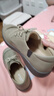 Pansy盼喜日本休閑鞋女舒適單鞋防滑輕便鞋子1521 橡灰色 40  曬單實(shí)拍圖