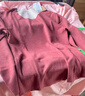 恒源祥【熱銷(xiāo)5W套】秋衣褲女德絨棉隨心裁女士秋冬保暖 女黑色 曬單實(shí)拍圖