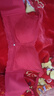 浪莎大紅色內(nèi)衣女內(nèi)褲套裝聚攏側(cè)收副乳情人節(jié)屬蛇上托性感本命年文胸 曬單實(shí)拍圖